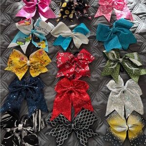 15 Cheerleading Bow Set